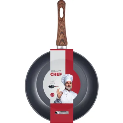Сковорода классическая Bravo Chef 22 см (6815597)