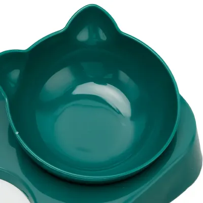Миска для котов с поилкой Taotaopets 119906 280х150 мм 0.5 л Forest Green (6946-28331) Миска для котов с поилкой Taotaopets 119906 280х150 мм 0.5 л Forest Green (6946-28331)