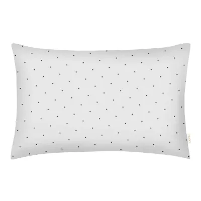 Подростковая постель с простыней на резинке MINI DOTS CS6 COSAS серый 160х220 см