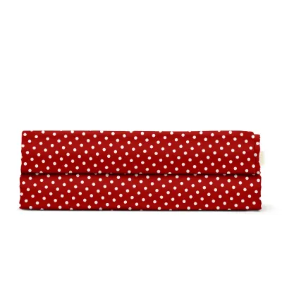 Простирадло полуторне 155х240 см RED DOTS COSAS Червоний