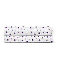 Простыня полуторная 155х240 см PURPLE STARS COSAS Фиолетовый