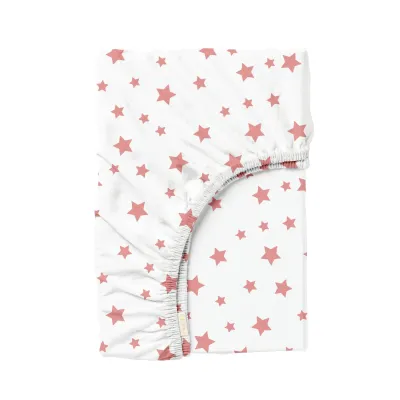 Простирадло на резинці 80х160 см ROSE STARS COSAS