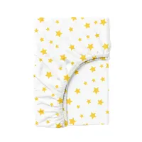 Простирадло на резинці 80х160 см YELLOW STARS COSAS