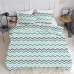 Наволочка COSAS ZIGZAG MINT GREY 40х40 см Мятный