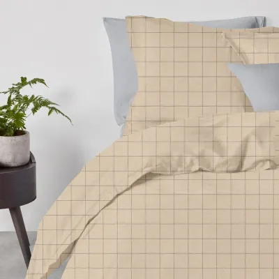 Наволочка COSAS BEIGE GEOMETRY 45х45 см Бежевый