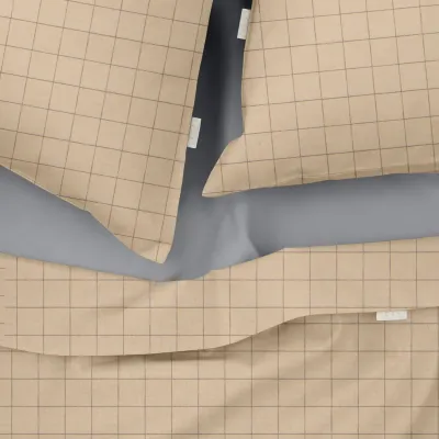 Наволочка COSAS BEIGE GEOMETRY 45х45 см Бежевый