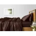 Наволочка COSAS CHOCOLATE SATIN 50х50 см Шоколад