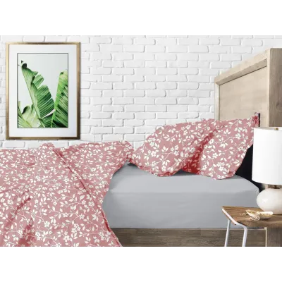 Наволочка COSAS ROSE FLOWERS 60х60 см Красный