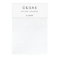 Штори на кухню та кімнату SNOW CS1 2шт Cosas Білий 180х270 см Штори на кухню та кімнату SNOW CS1 2шт Cosas Білий 180х270 см