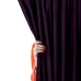 Шторы на кухню и комнату INK 2шт Cosas Фиолетовый 180х270 см