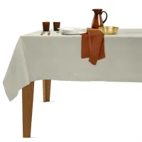 Скатертина на стіл водовідштовхувальна Cosas 160х220 PORCELAIN Скатертина на стіл водовідштовхувальна Cosas 160х220 PORCELAIN