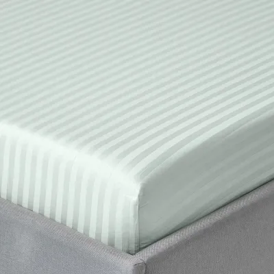 Простыня полуторная сатин 155х240 см PISTACHIO Cosas Мятный Простыня полуторная сатин 155х240 см PISTACHIO Cosas Мятный