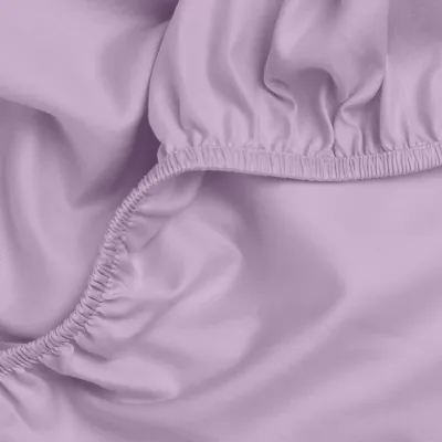 Простирадло на резинці сатин 120х200 см LAVENDER Cosas