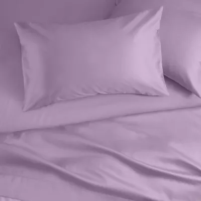 Євро постільна білизна сатин LAVENDER Cosas Лаванда 200х220 см