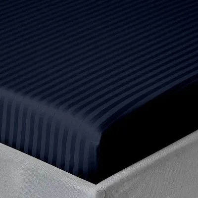 Простирадло на резинці в дитяче ліжечко 60х120 см сатин NAVY Cosas Простирадло на резинці в дитяче ліжечко 60х120 см сатин NAVY Cosas