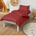 Детское постельное белье сатин в кроватку BURGUNDY Cosas Красный 110х140 см Детское постельное белье сатин в кроватку BURGUNDY Cosas Красный 110х140 см