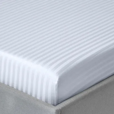 Подростковая постель сатин с простыней на резинке PORCELAIN CS1 Cosas Белый 160х220 см Подростковая постель сатин с простыней на резинке PORCELAIN CS1 Cosas Белый 160х220 см
