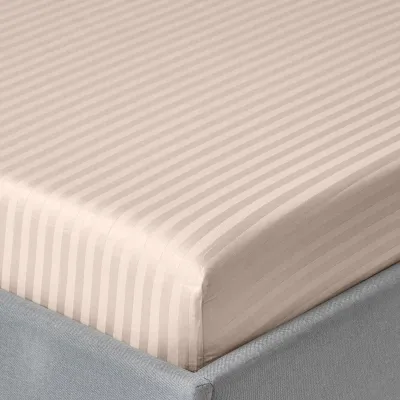 Подростковая постель сатин с простыней на резинке BISCOTTI CS1 Cosas Бежевий 160х220 см Подростковая постель сатин с простыней на резинке BISCOTTI CS1 Cosas Бежевий 160х220 см