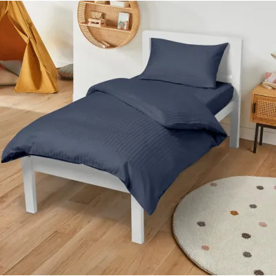 Подростковая постель сатин с простыней на резинке DENIM CS1 Cosas Сапфир 160х220 см Подростковая постель сатин с простыней на резинке DENIM CS1 Cosas Сапфир 160х220 см