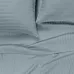 Підліткова постіль сатин з простирадлом на гумці CASHMERE CS1 Cosas Сизий 160х220 см