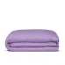 Сімейна постіль сатин з простирадлом на гумці AMETHYST Cosas Фіолетовий 2х160х220 см