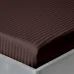 Семейная постель сатин с простыней на резинке WALNUT Cosas Шоколад 2х160х220 см Семейная постель сатин с простыней на резинке WALNUT Cosas Шоколад 2х160х220 см