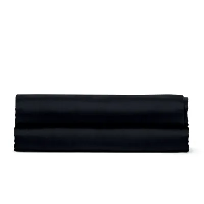 Підліткова постільна білизна сатин BLACK Cosas чорний 160х220 см