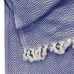 Плед хлопковый COSAS TWISTY 200х230 см CS4 Синий