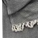 Плед бавовняний COSAS TWISTY 200х230 см CS5 Чорний