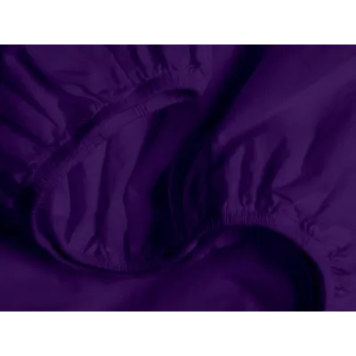 Набір простирадло на резинці 90х200 см 2 шт GRAPE Cosas Фіолетово-рожевий