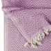 Плед хлопковый COSAS ZIGZAG 180х230 см CS3 Розовый Плед хлопковый COSAS ZIGZAG 180х230 см CS3 Розовый
