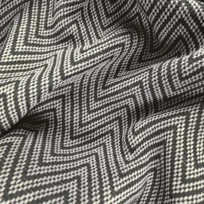 Плед хлопковый COSAS ZIGZAG 180х230 см CS5 Черный