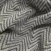 Плед хлопковый COSAS ZIGZAG 180х230 см CS5 Черный