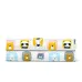 Дитяче простирадло 110х160 см COLOR ANIMALS Cosas