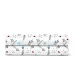 Дитяче простирадло 110х160 см BLUE WILDFLOWERS CS1 Cosas