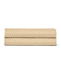 Дитяче простирадло 110х160 см BEIGE DOTS CS1 Cosas Дитяче простирадло 110х160 см BEIGE DOTS CS1 Cosas