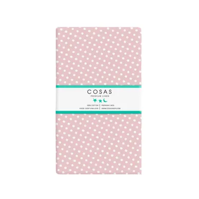 Дитяче простирадло 110х160 см ROSE DOTS CS1 Cosas Дитяче простирадло 110х160 см ROSE DOTS CS1 Cosas