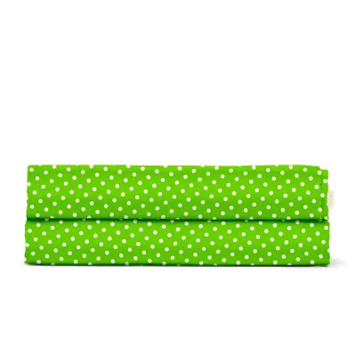 Дитяче простирадло 110х160 см GREEN DOTS CS3 Cosas