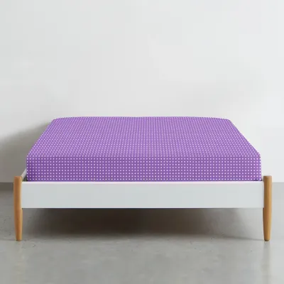 Дитяче простирадло 110х160 см LAVENDER DOTS Cosas Дитяче простирадло 110х160 см LAVENDER DOTS Cosas
