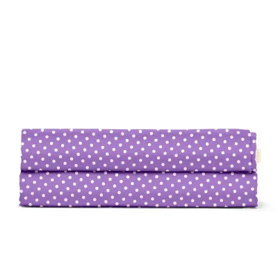 Дитяче простирадло 110х160 см LAVENDER DOTS Cosas