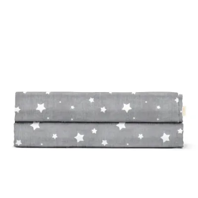 Детская простыня 110х160 см GREY STARSFALL CS1 Cosas