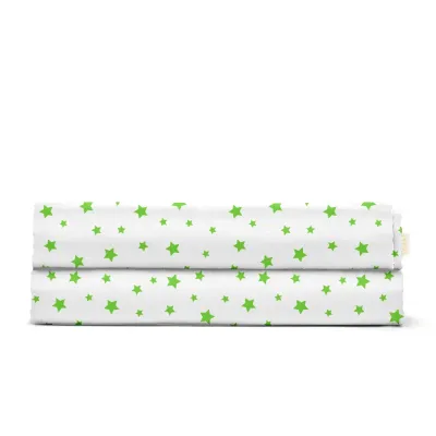 Детская простыня 110х160 cм GREEN STARS CS1 Cosas