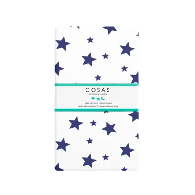 Дитяче простирадло 110х160 см BIG STARS CS1 Cosas Дитяче простирадло 110х160 см BIG STARS CS1 Cosas