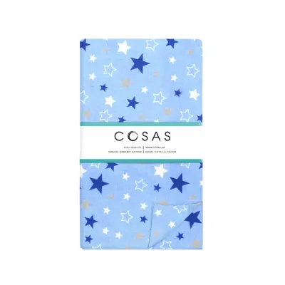 Дитяче простирадло 110х160 см COLOR STARS CS1 Cosas