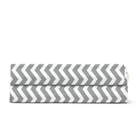 Дитяче простирадло 110х160 см GREY ZIGZAG CS1 Cosas