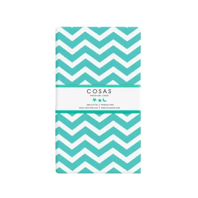 Детская простыня 110х160 см MINT ZIGZAG CS1 Cosas