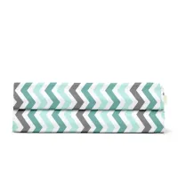 Дитяче простирадло 110х160 см MINT ZIGZAG CS2 Cosas Дитяче простирадло 110х160 см MINT ZIGZAG CS2 Cosas