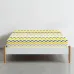 Дитяче простирадло 110х160 см YELLOW ZIGZAG CS4 Cosas