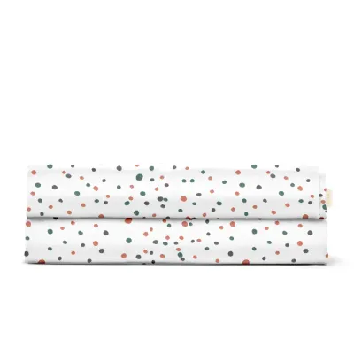 Простирадло полуторне 155х240 см COLOR DOTS Cosas