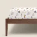 Євро простирадло Cosas Summer Garden 220х240 см Різнокольоровий